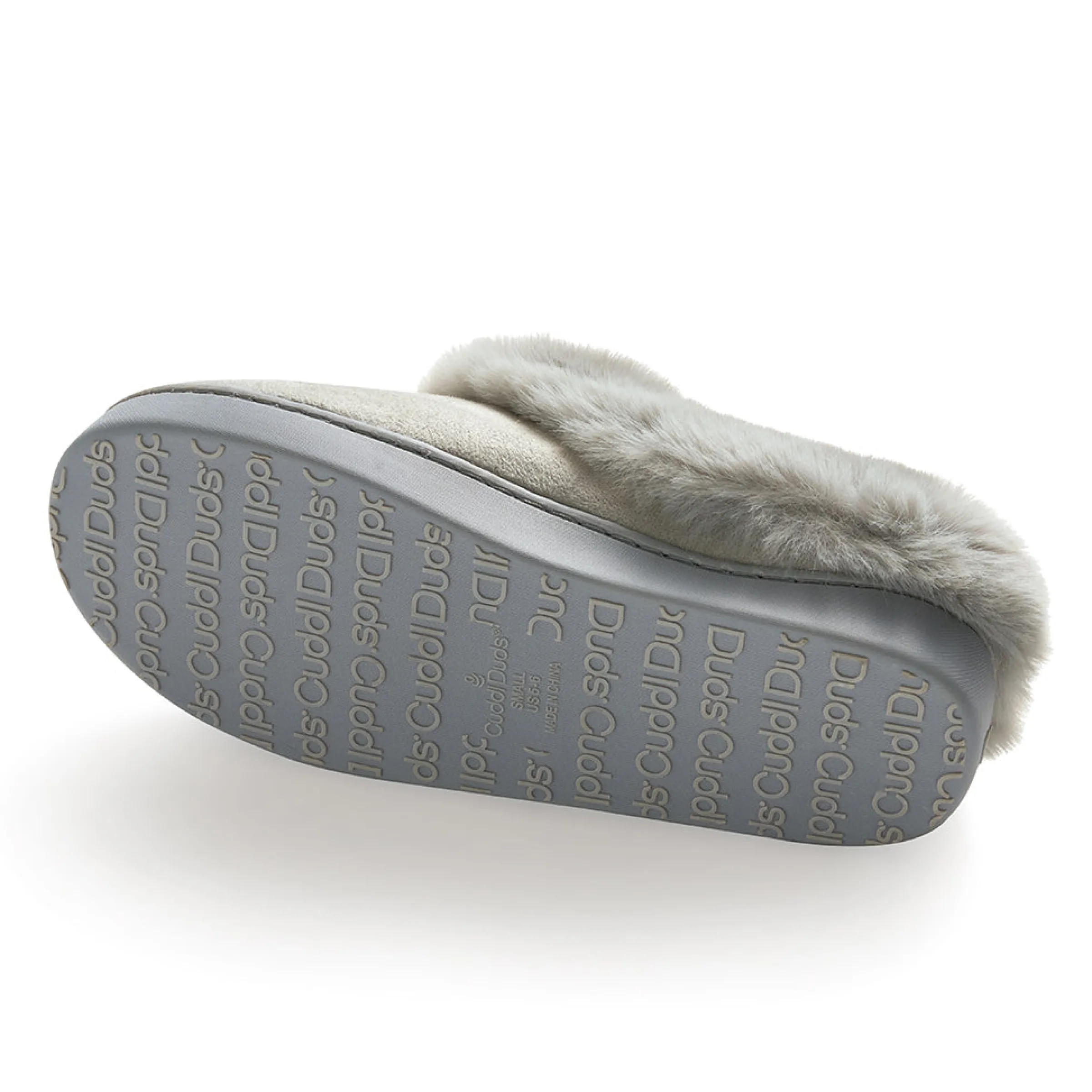 Discount Microsuede Clog Slipper with Sherpa Lining Women Slippers|Women's Accessories