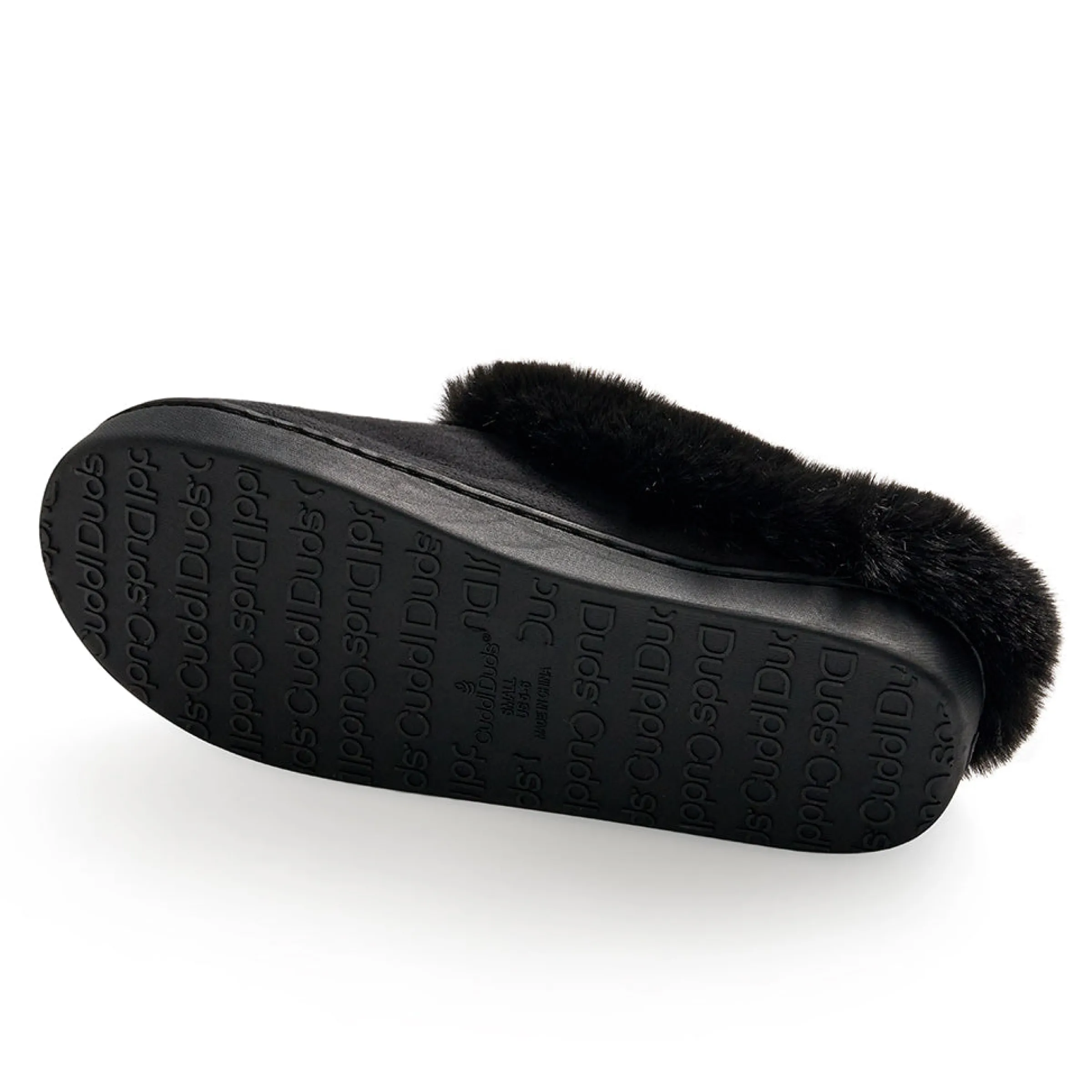 Discount Microsuede Clog Slipper with Sherpa Lining Women Slippers|Women's Accessories