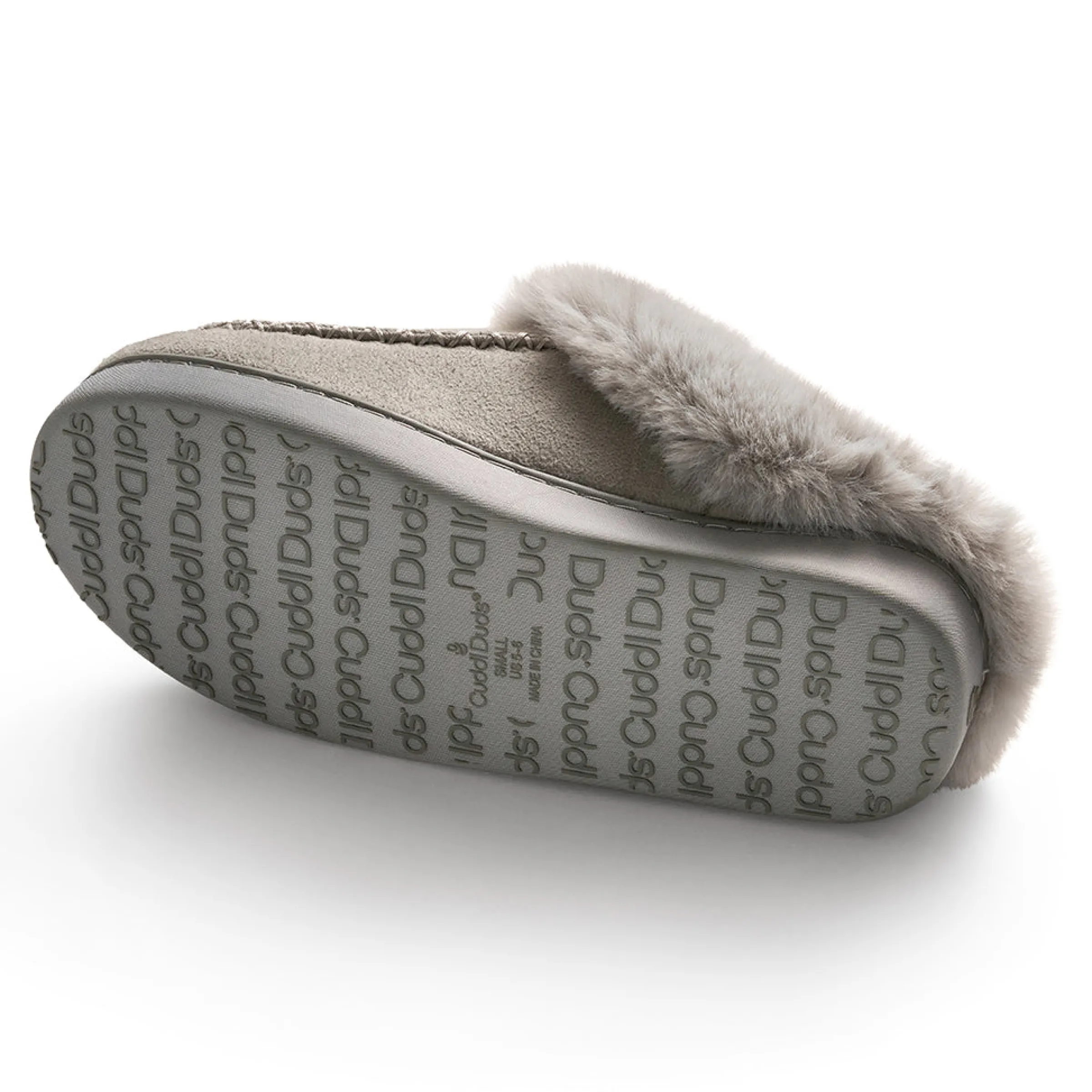 Sale Microsuede with Moccasin-Stitch Clog Slipper Women Slippers|Women's Accessories