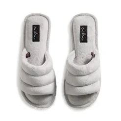 Outlet Puffy Velour Slide Slipper Women Slippers|Women's Accessories
