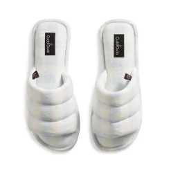 Outlet Puffy Velour Slide Slipper Women Slippers|Women's Accessories