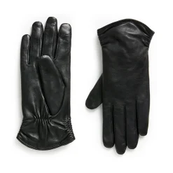 Discount Ruched Leather Touchscreen Gloves Women Gloves|Women's Accessories