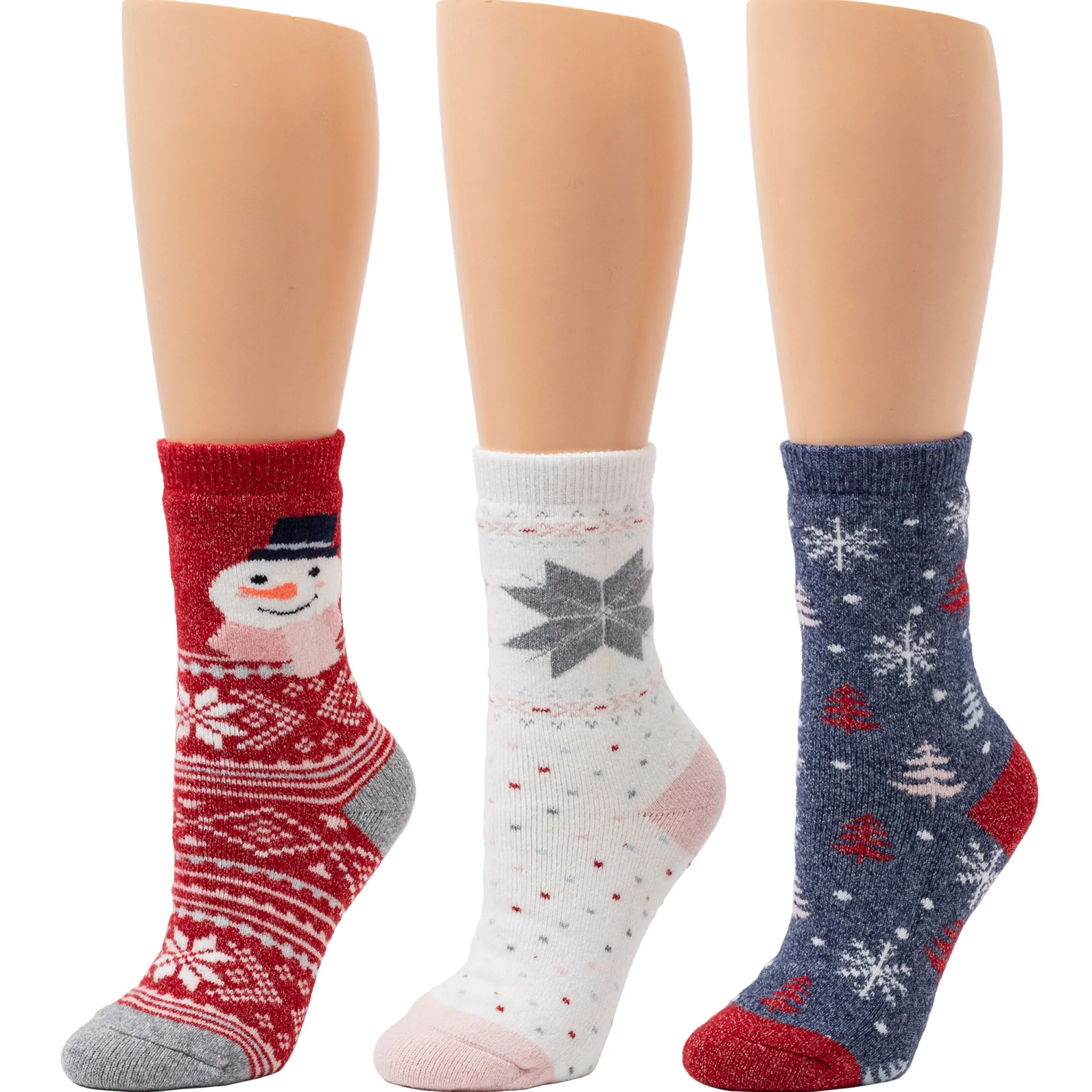 Clearance Brushed Lounge Sock 3 Pack Women Socks|Women's Accessories