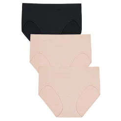 Sale Soft Seamless High-Cut Brief Panty 3-Pack Women Intimates