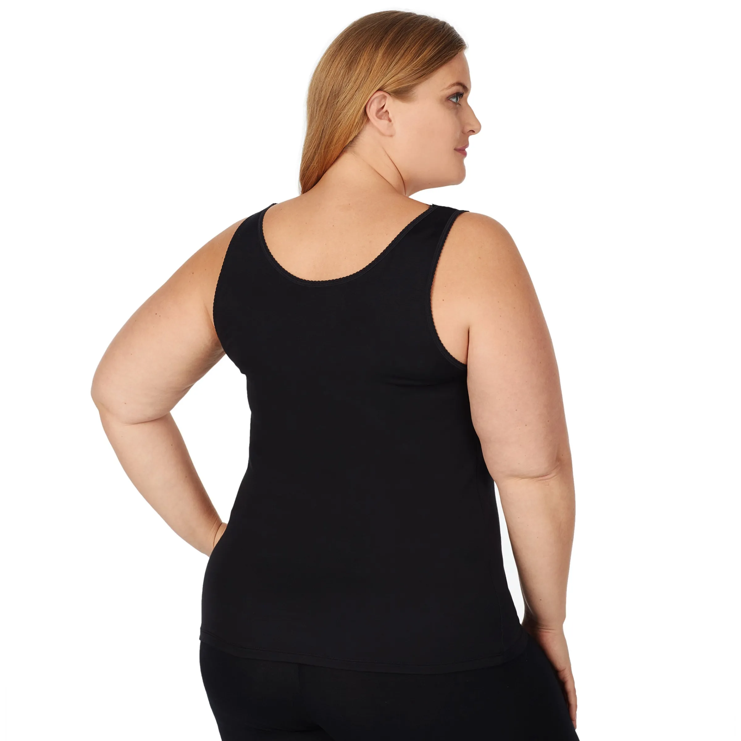 Discount SofTech Stretch Lace Detail Cami PLUS Women Plus Size|Camis + Tanks + Tees