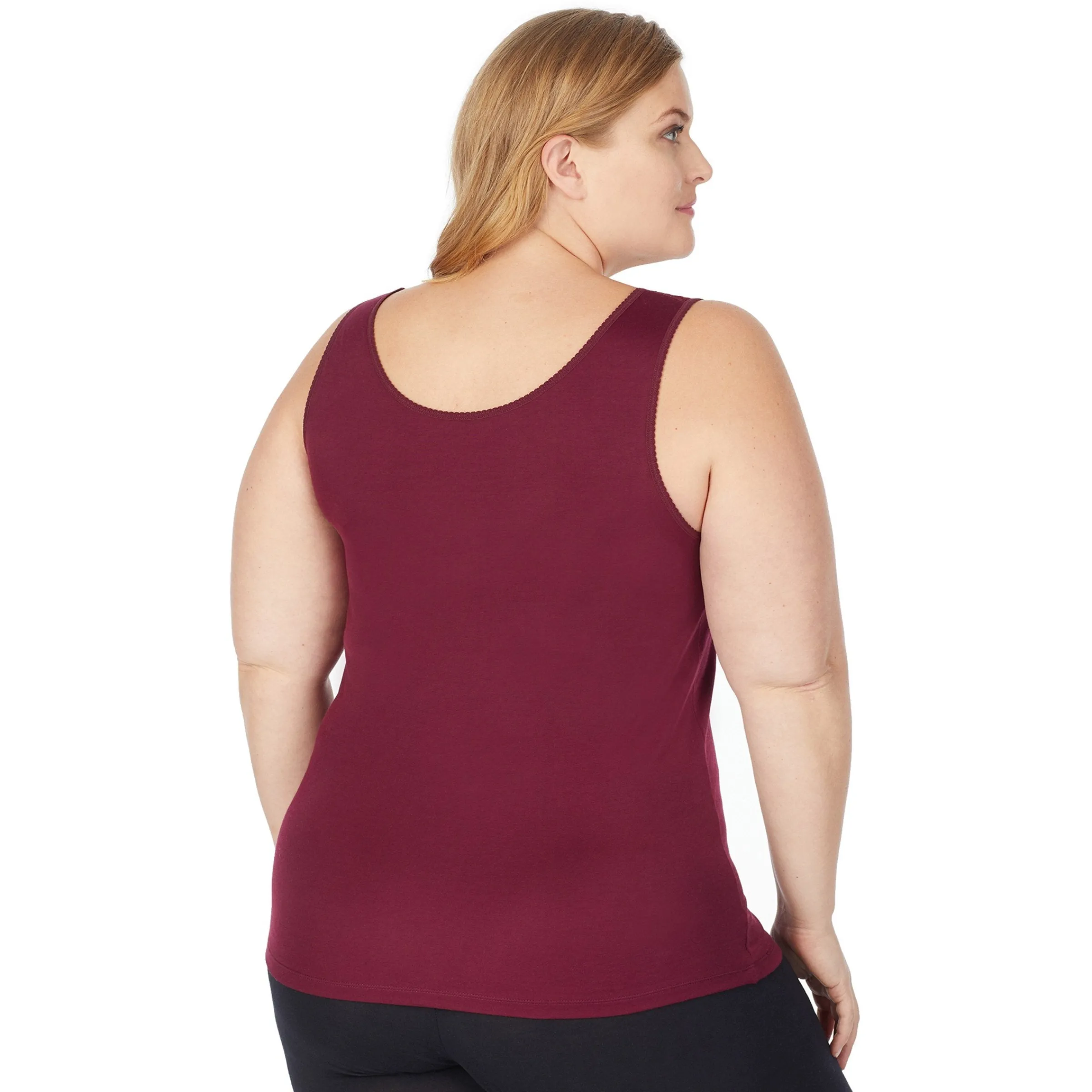 Discount SofTech Stretch Lace Detail Cami PLUS Women Plus Size|Camis + Tanks + Tees