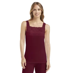 Sale SofTech Stretch Lace Detail Cami Women Camis + Tanks + Tees