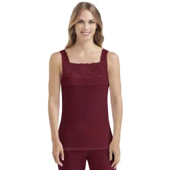 Sale SofTech Stretch Lace Detail Cami Women Camis + Tanks + Tees