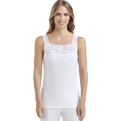 Sale SofTech Stretch Lace Detail Cami Women Camis + Tanks + Tees