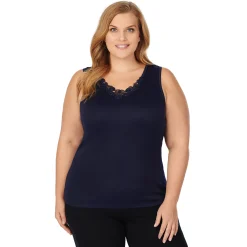 Best SofTech Venice Lace Detail Cami PLUS Women Plus Size|Camis + Tanks + Tees
