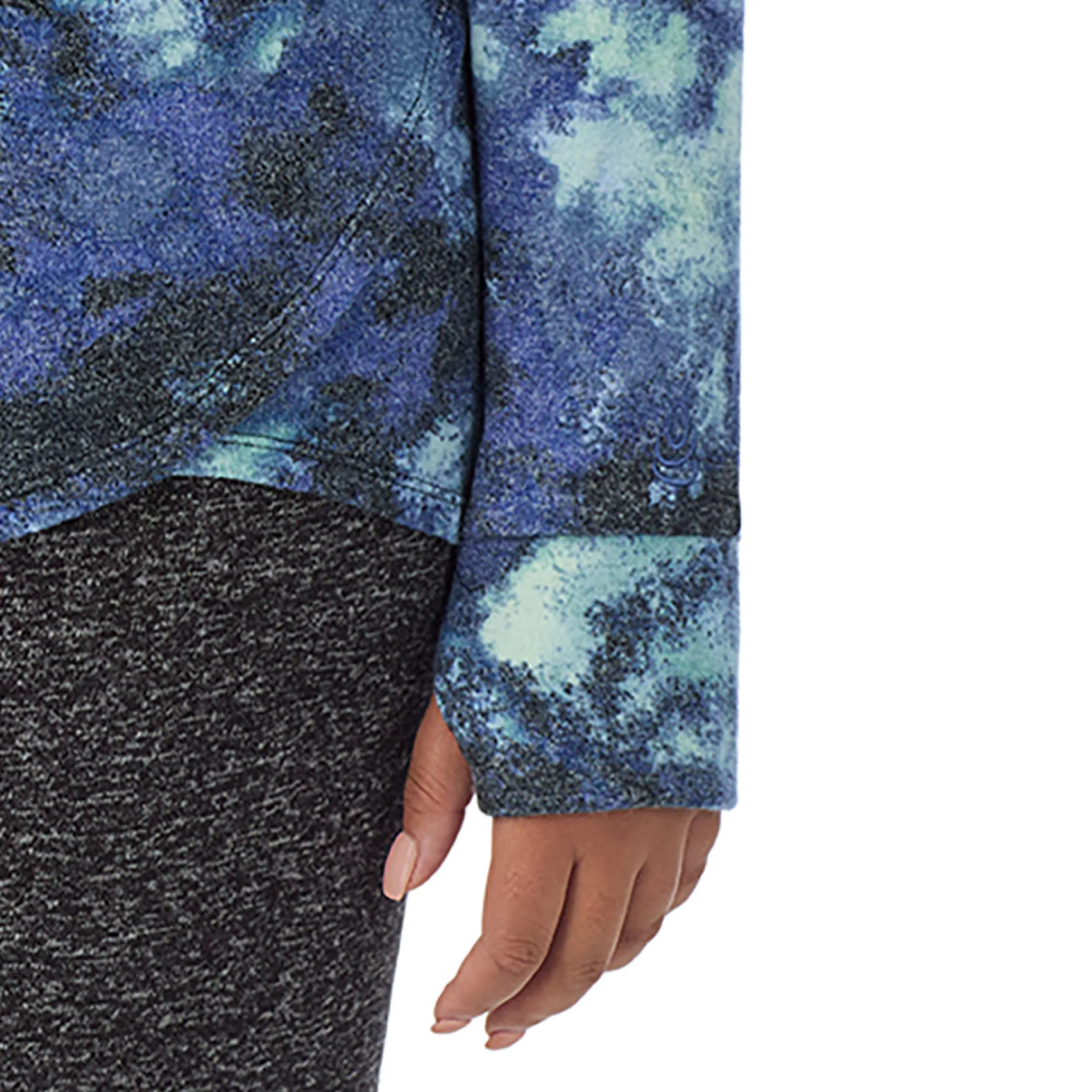 Clearance SoftKnit Long Sleeve Crew PLUS Women Long Sleeves|Plus Size
