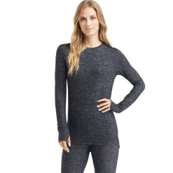 Discount SoftKnit Long Sleeve Crew Women Long Sleeves
