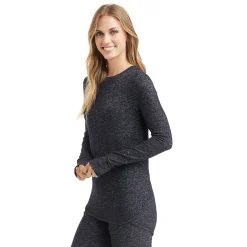 Discount SoftKnit Long Sleeve Crew Women Long Sleeves