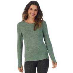 Discount SoftKnit Long Sleeve Crew Women Long Sleeves