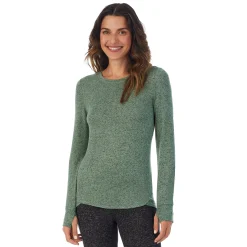 Discount SoftKnit Long Sleeve Crew Women Long Sleeves