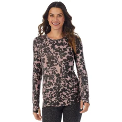Discount SoftKnit Long Sleeve Crew Women Long Sleeves