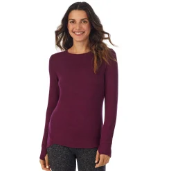 Discount SoftKnit Long Sleeve Crew Women Long Sleeves