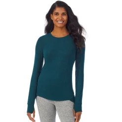 Discount SoftKnit Long Sleeve Crew Women Long Sleeves