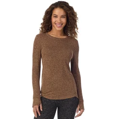 Discount SoftKnit Long Sleeve Crew Women Long Sleeves