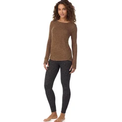 Discount SoftKnit Long Sleeve Crew Women Long Sleeves