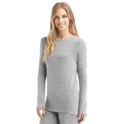 Discount SoftKnit Long Sleeve Crew Women Long Sleeves