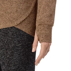 Discount SoftKnit Long Sleeve Crew Women Long Sleeves