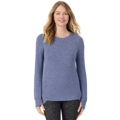 Discount SoftKnit Long Sleeve Crew Women Long Sleeves