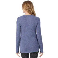 Discount SoftKnit Long Sleeve Crew Women Long Sleeves