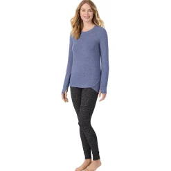 Discount SoftKnit Long Sleeve Crew Women Long Sleeves