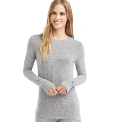 Discount SoftKnit Long Sleeve Crew Women Long Sleeves