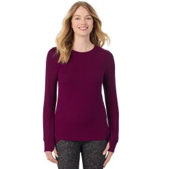 Discount SoftKnit Long Sleeve Crew Women Long Sleeves