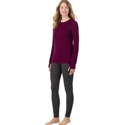 Discount SoftKnit Long Sleeve Crew Women Long Sleeves