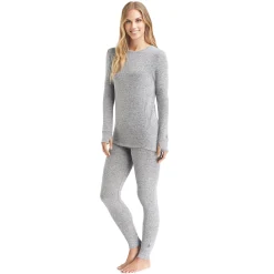 Discount SoftKnit Long Sleeve Crew Women Long Sleeves