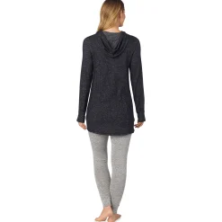 New SoftKnit Long Sleeve Tunic Hoodie Women Wraps + Hoodies|Long Sleeves