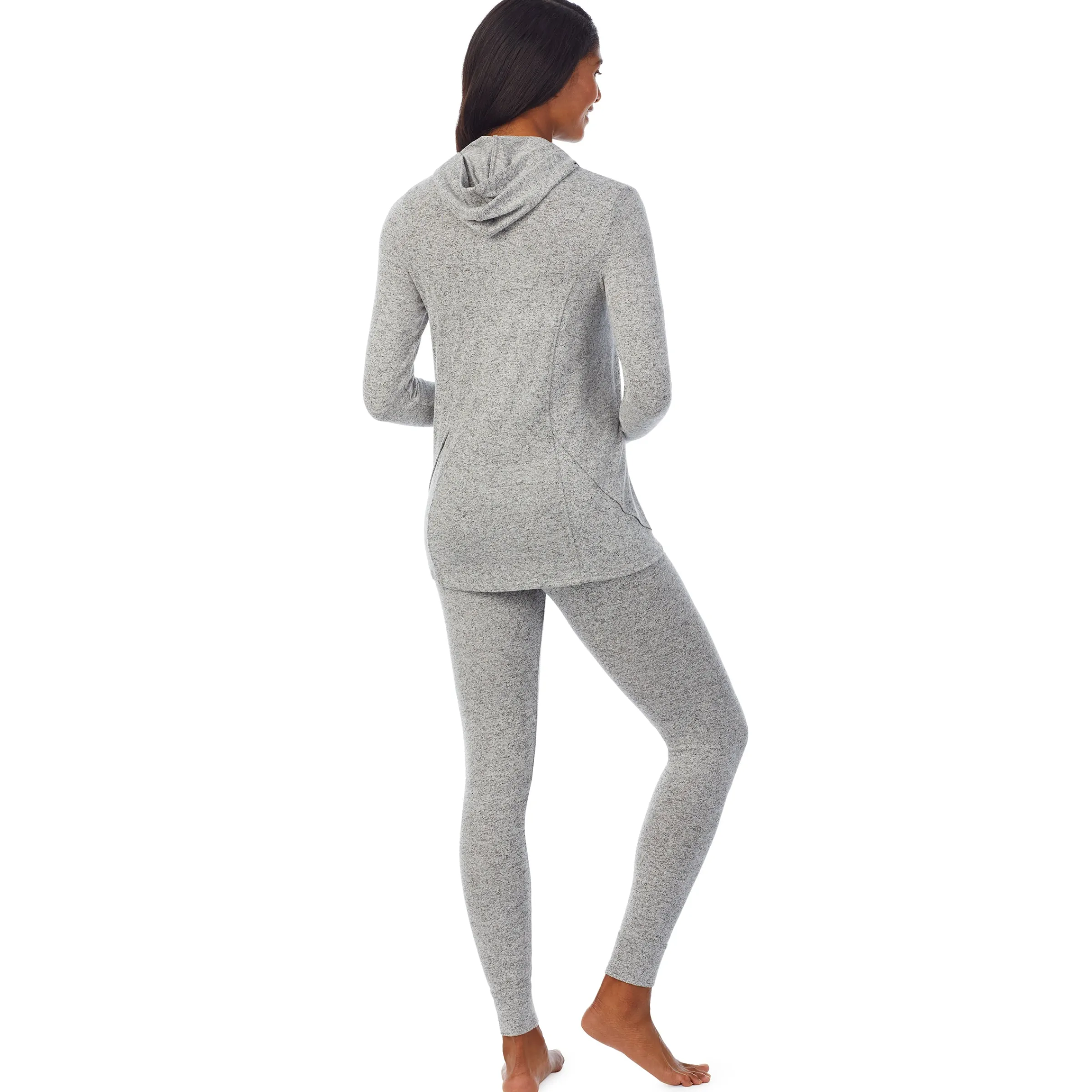 New SoftKnit Long Sleeve Tunic Hoodie Women Wraps + Hoodies|Long Sleeves