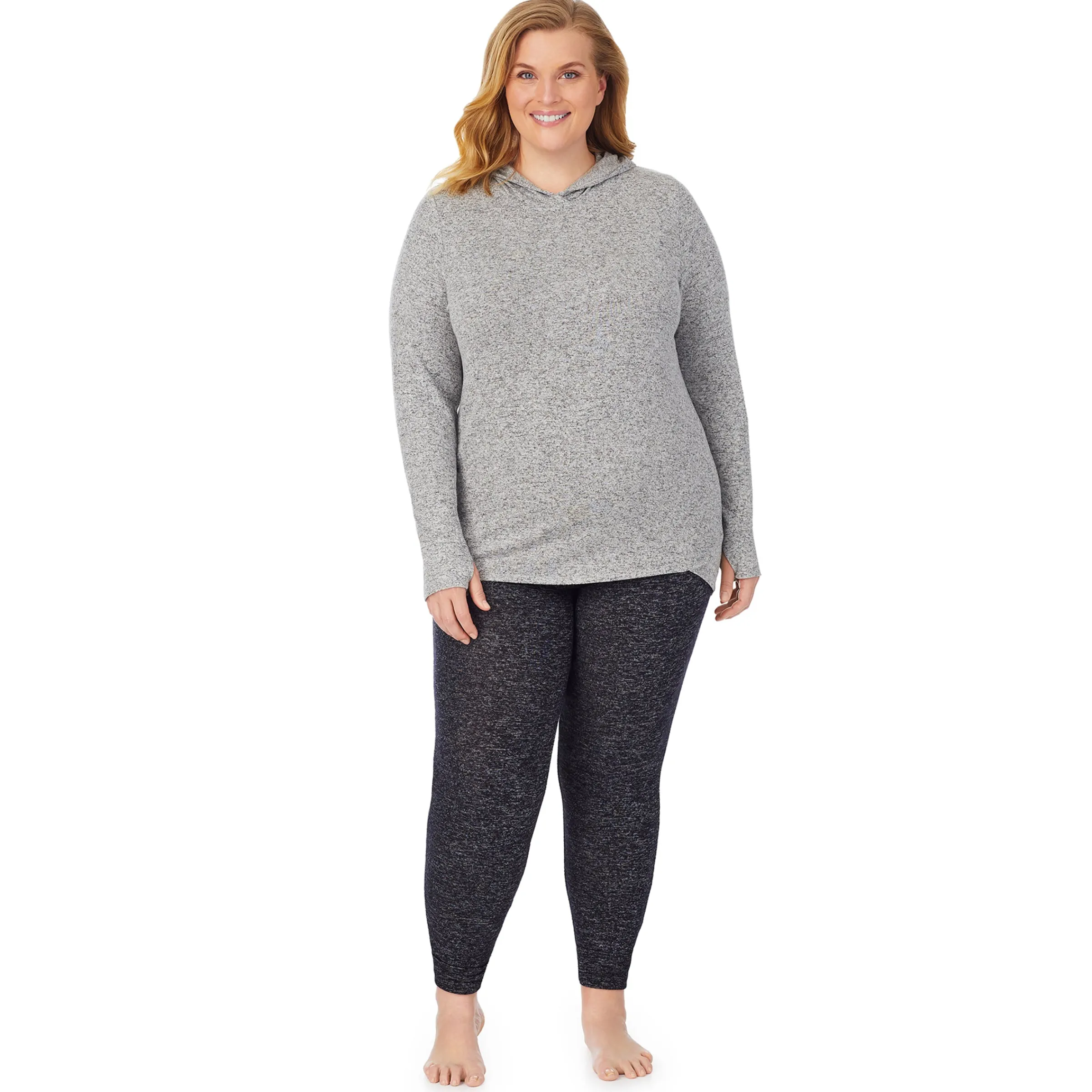 Discount SoftKnit Long Sleeve Tunic Hoodie PLUS Women Plus Size|Wraps + Hoodies