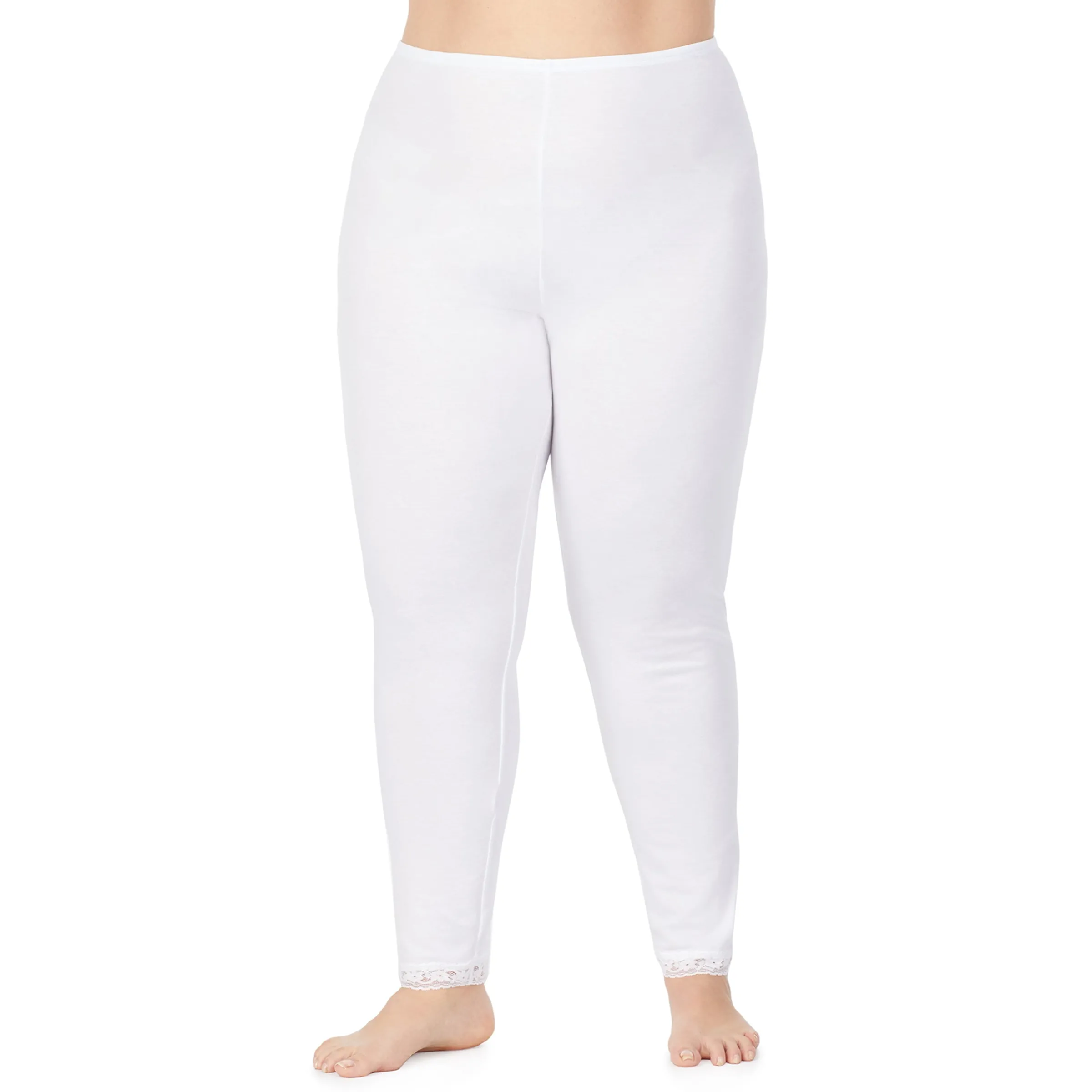 Sale Softwear Lace Edge Legging PLUS Women Plus Size|Bottoms