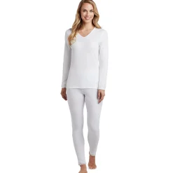 Outlet Softwear Lace Edge Long Sleeve V-Neck Women Long Sleeves