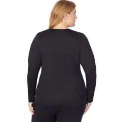 Clearance Softwear Lace Edge Long Sleeve V-Neck PLUS Women Plus Size|Long Sleeves