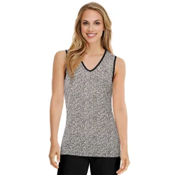 Sale Softwear Lace Edge V-Neck Tank Women Camis + Tanks + Tees
