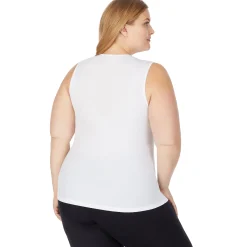 Clearance Softwear Lace Edge V-Neck Tank PLUS Women Plus Size|Camis + Tanks + Tees