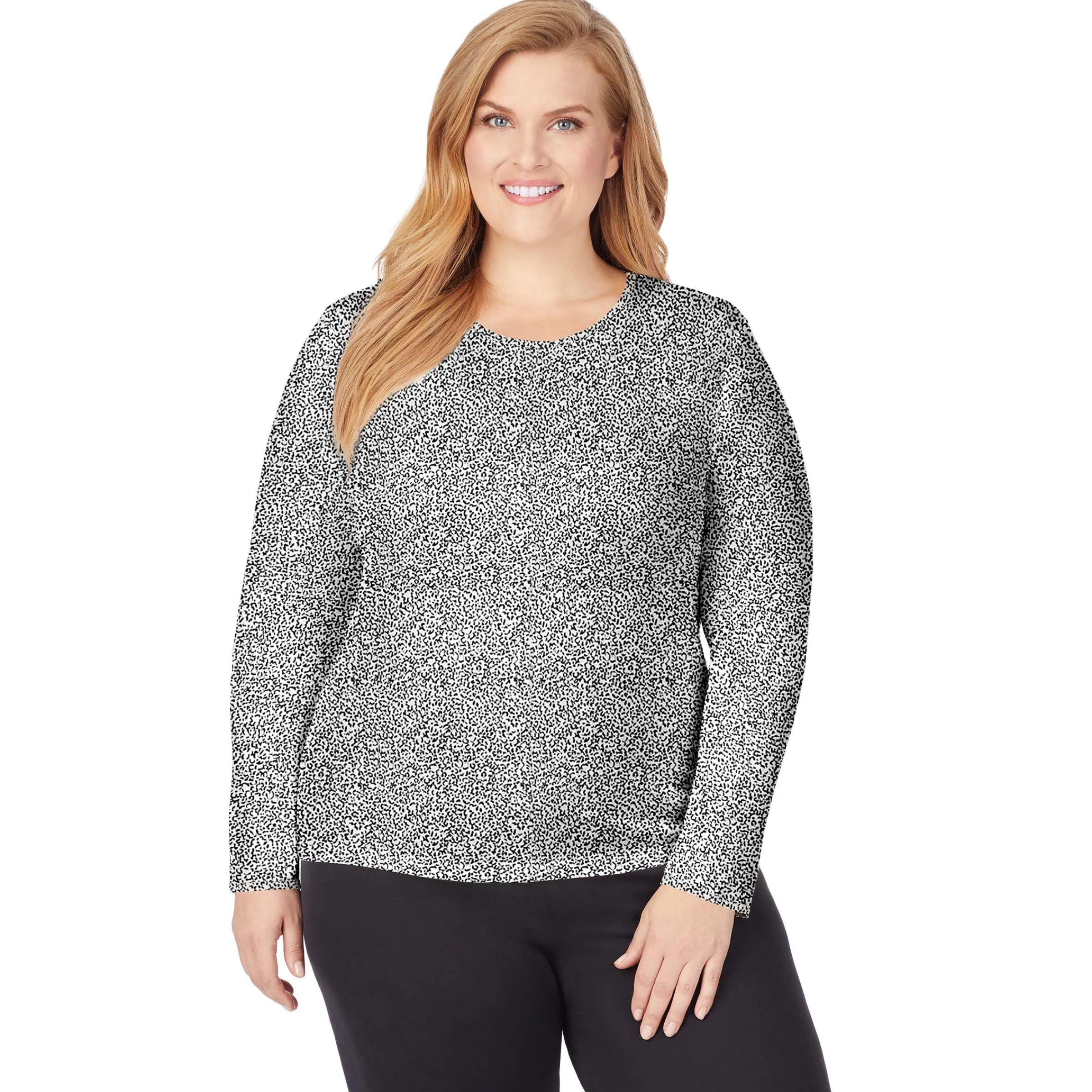 Clearance Softwear Long Sleeve Crew PLUS Women Plus Size|Long Sleeves