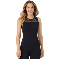 Clearance Softwear With Stretch Crew Neck Tank With Lace Women Camis + Tanks + Tees
