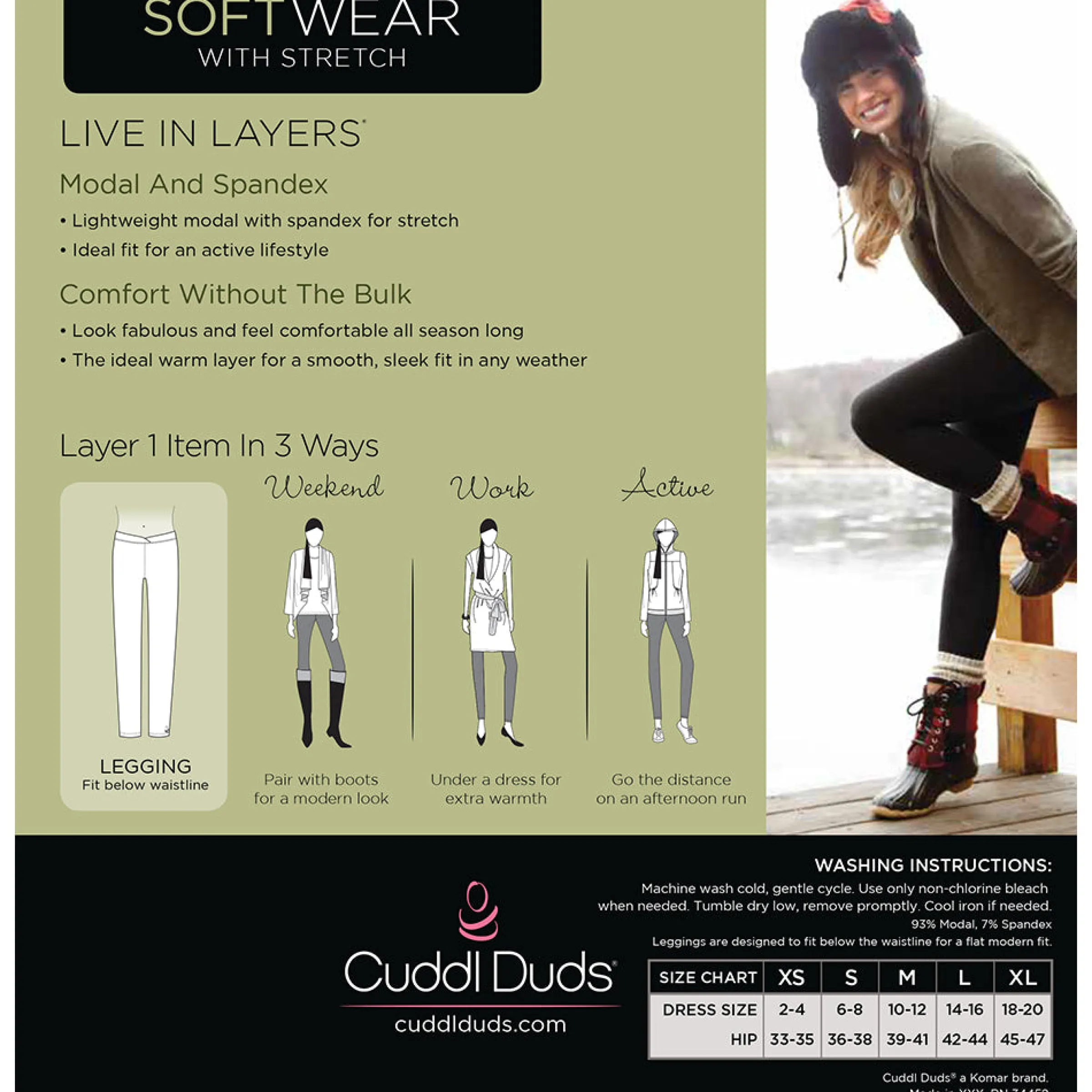Clearance Softwear With Stretch Legging PLUS Women Plus Size|Bottoms