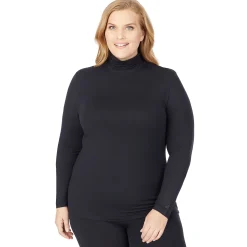 Best Softwear With Stretch Long Sleeve Turtleneck PLUS Women Plus Size|Long Sleeves