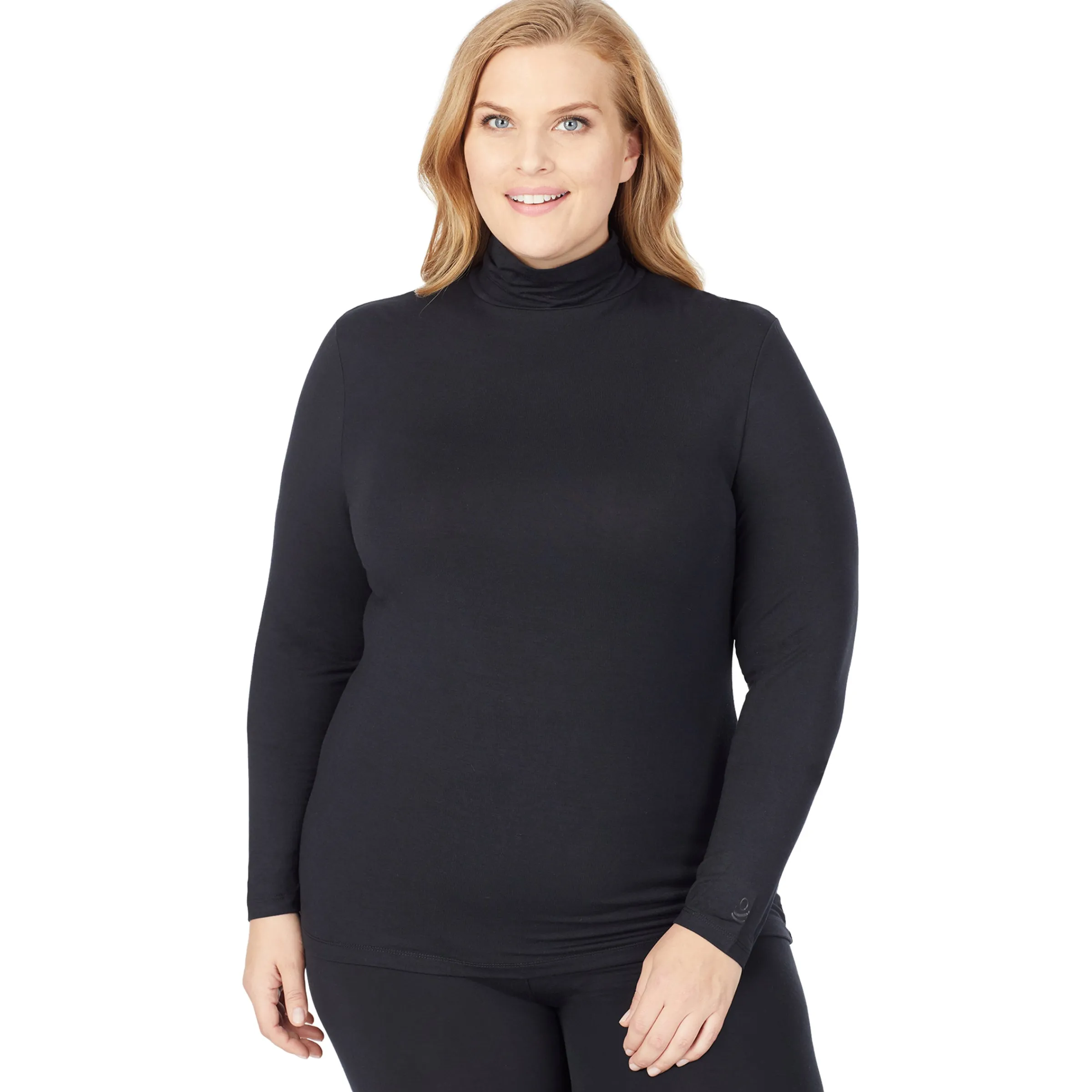 Best Softwear With Stretch Long Sleeve Turtleneck PLUS Women Plus Size|Long Sleeves