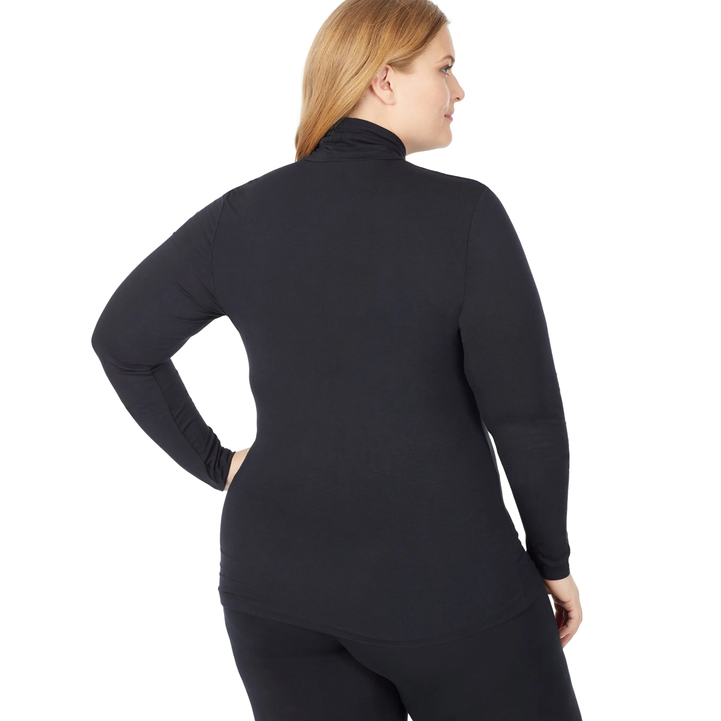 Best Softwear With Stretch Long Sleeve Turtleneck PLUS Women Plus Size|Long Sleeves