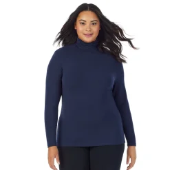Best Softwear With Stretch Long Sleeve Turtleneck PLUS Women Plus Size|Long Sleeves
