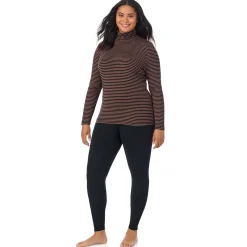 Best Softwear With Stretch Long Sleeve Turtleneck PLUS Women Plus Size|Long Sleeves