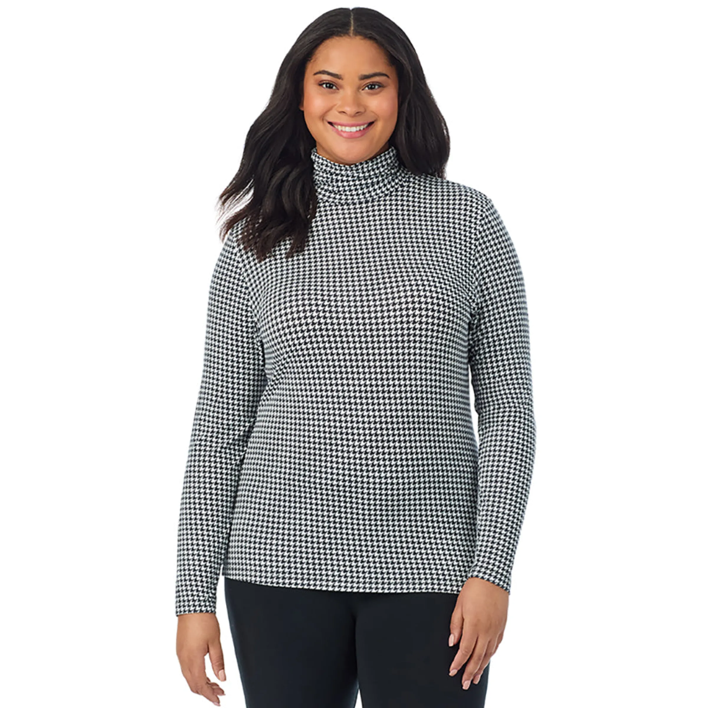 Best Softwear With Stretch Long Sleeve Turtleneck PLUS Women Plus Size|Long Sleeves